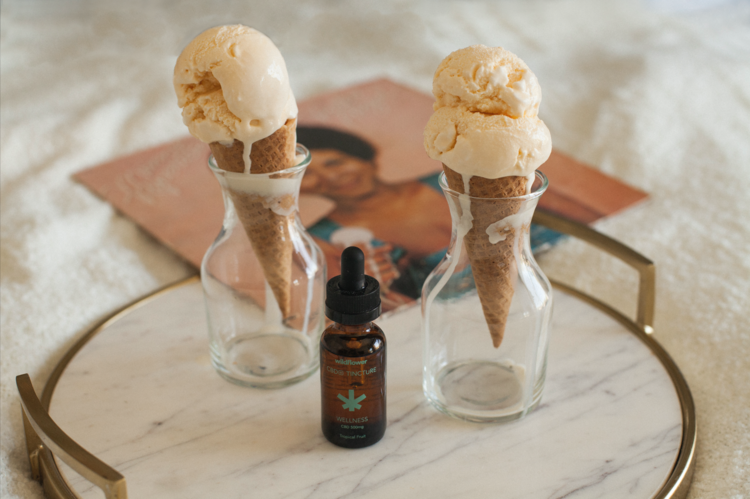 CBD+ Infused Banana Nice Cream | by Cary Day Yoga