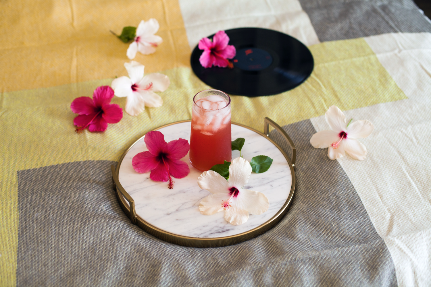 Mango Hibiscus CBD+ Iced Tea | by Cary Day Yoga