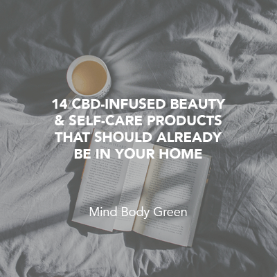 14 CBD-Infused Beauty & Self-Care Products